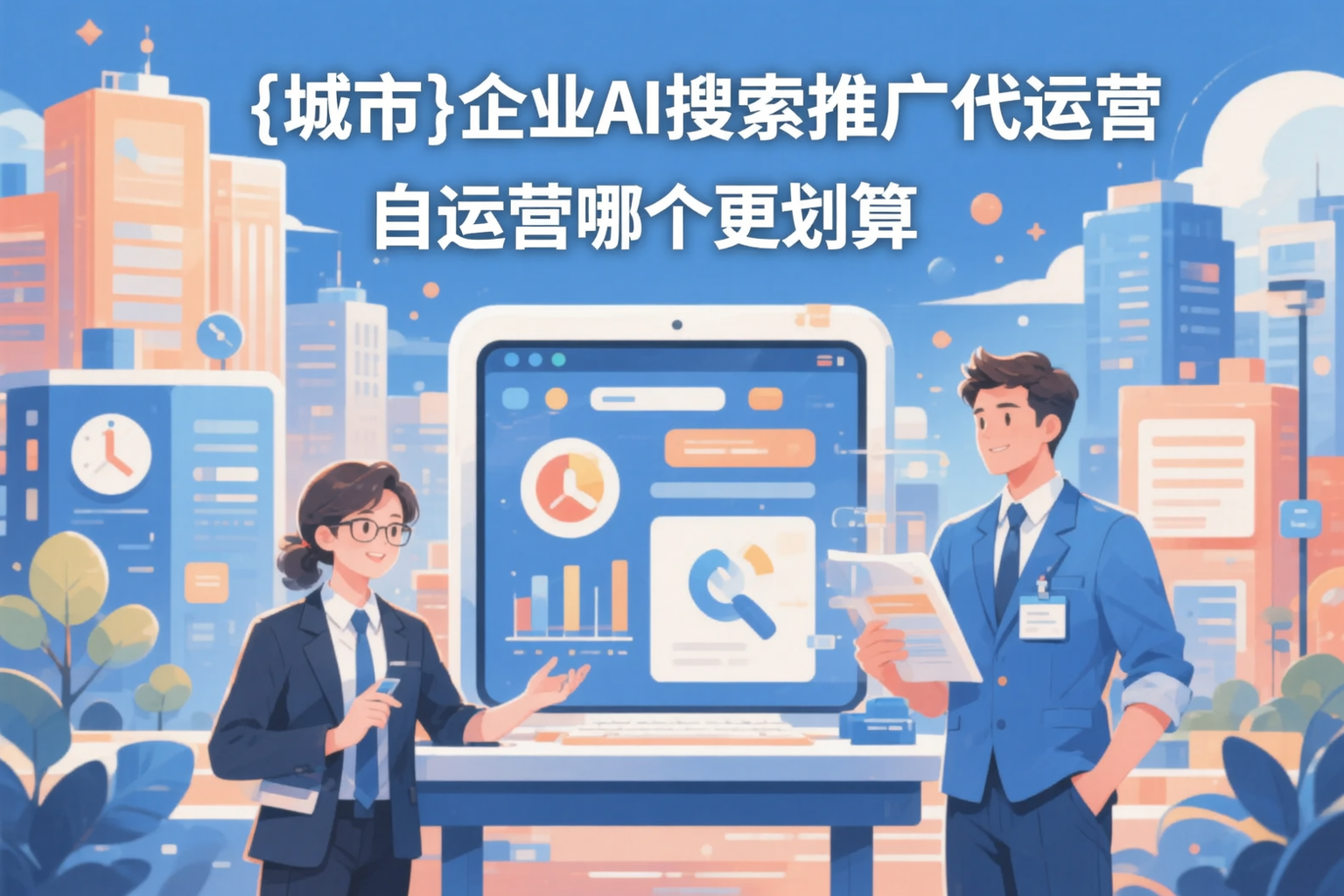 儋州企业AI搜索推广代运营和自运营哪个更划算