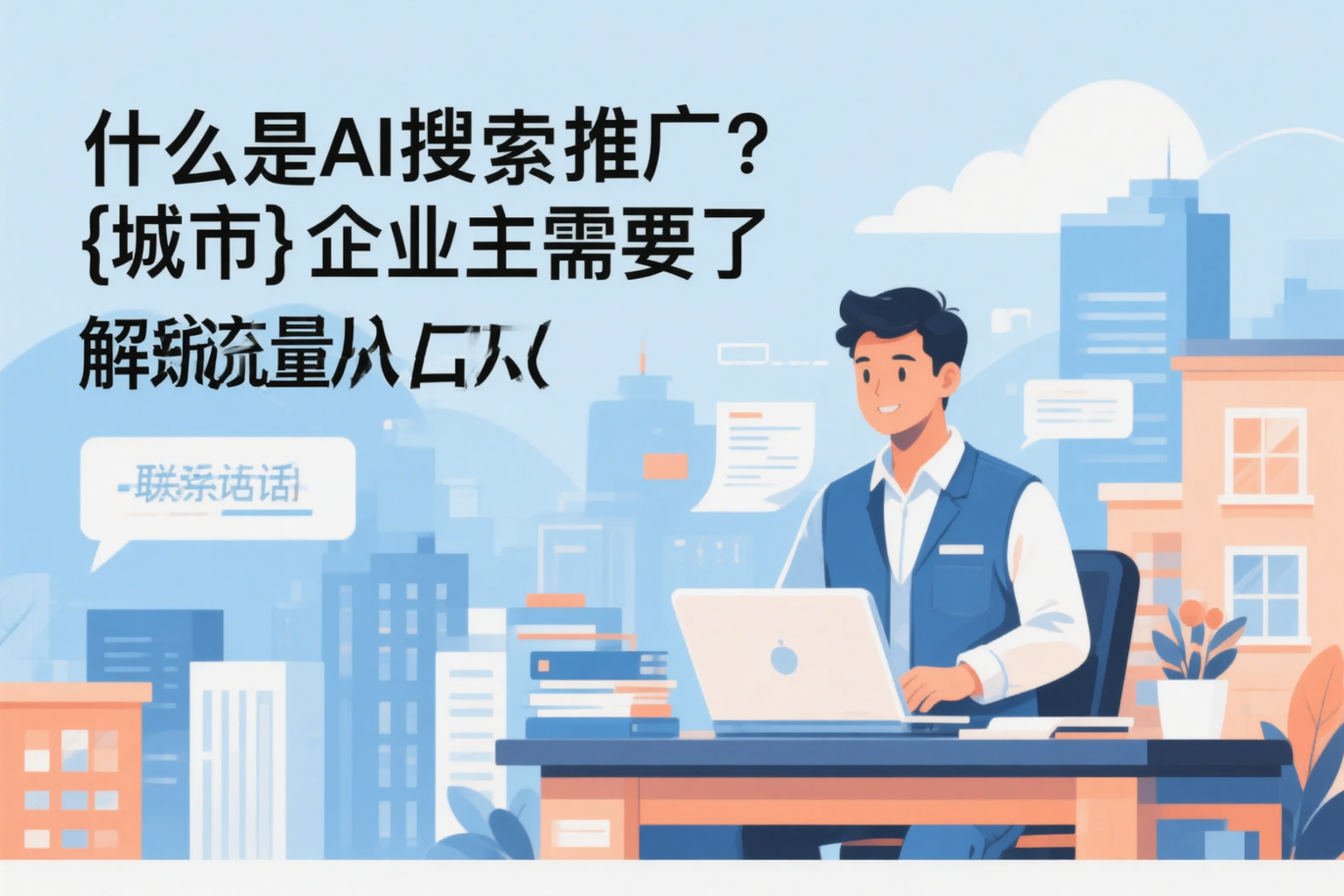 什么是AI搜索推广？儋州企业主需要了解的新流量入口