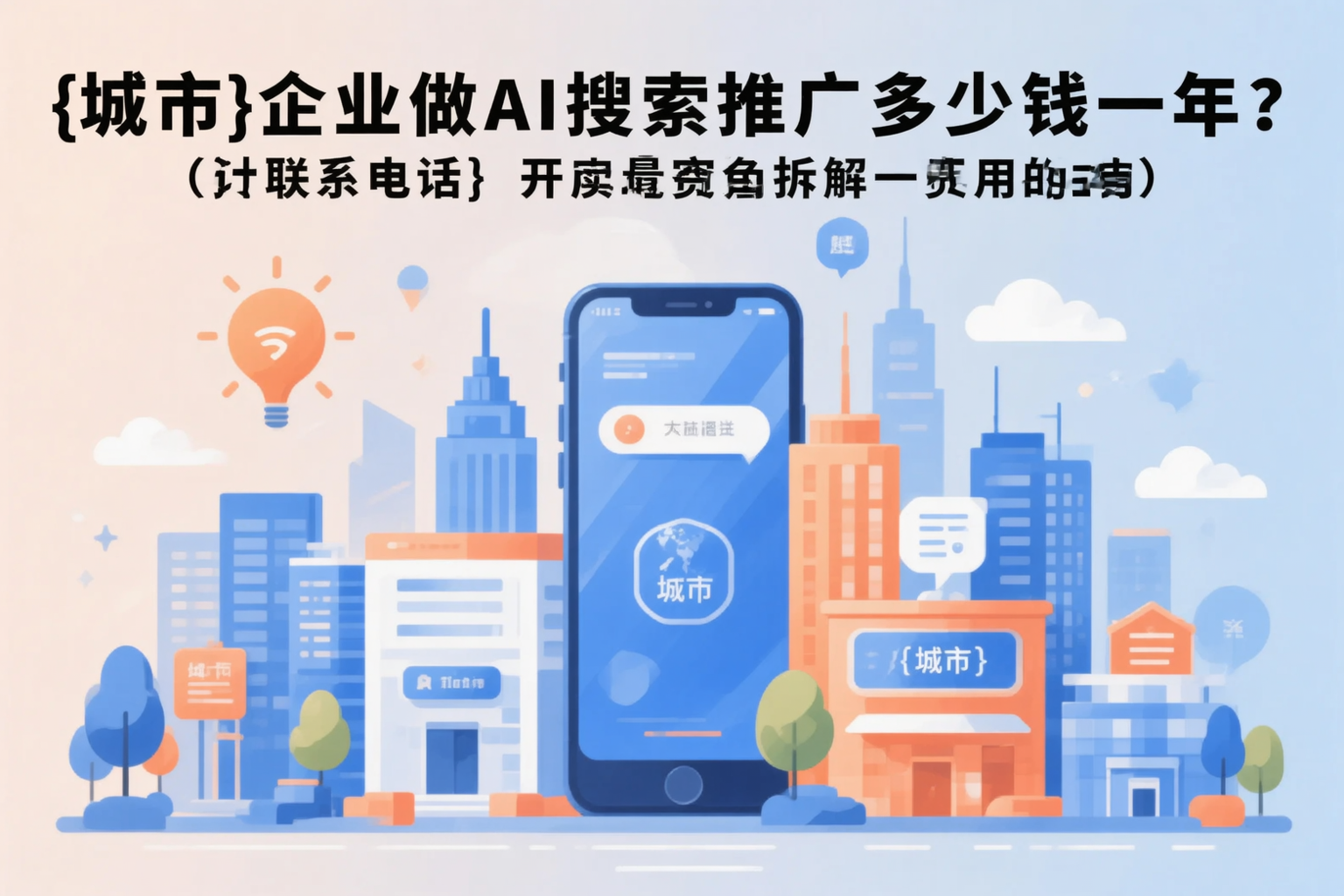 儋州企业做AI搜索推广多少钱一年？真实费用拆解
