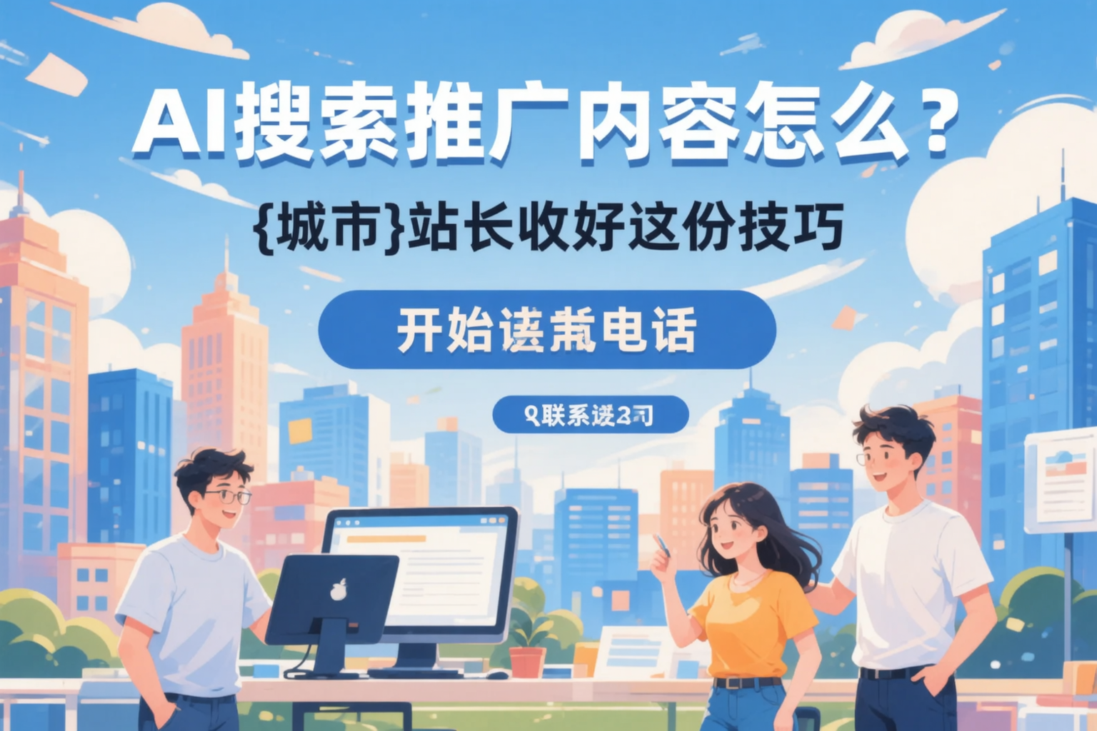 AI搜索推广内容怎么写？儋州站长收好这份技巧
