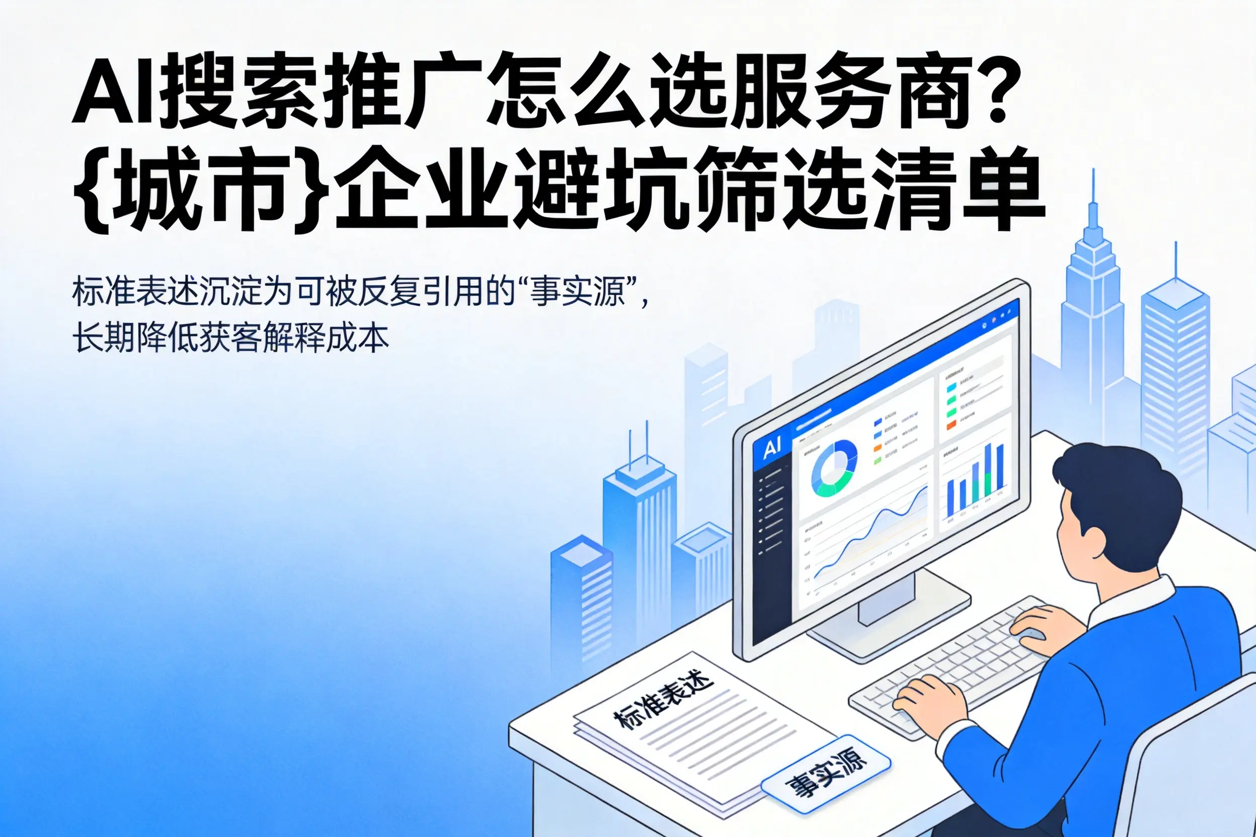 AI搜索推广怎么选服务商？儋州企业避坑筛选清单