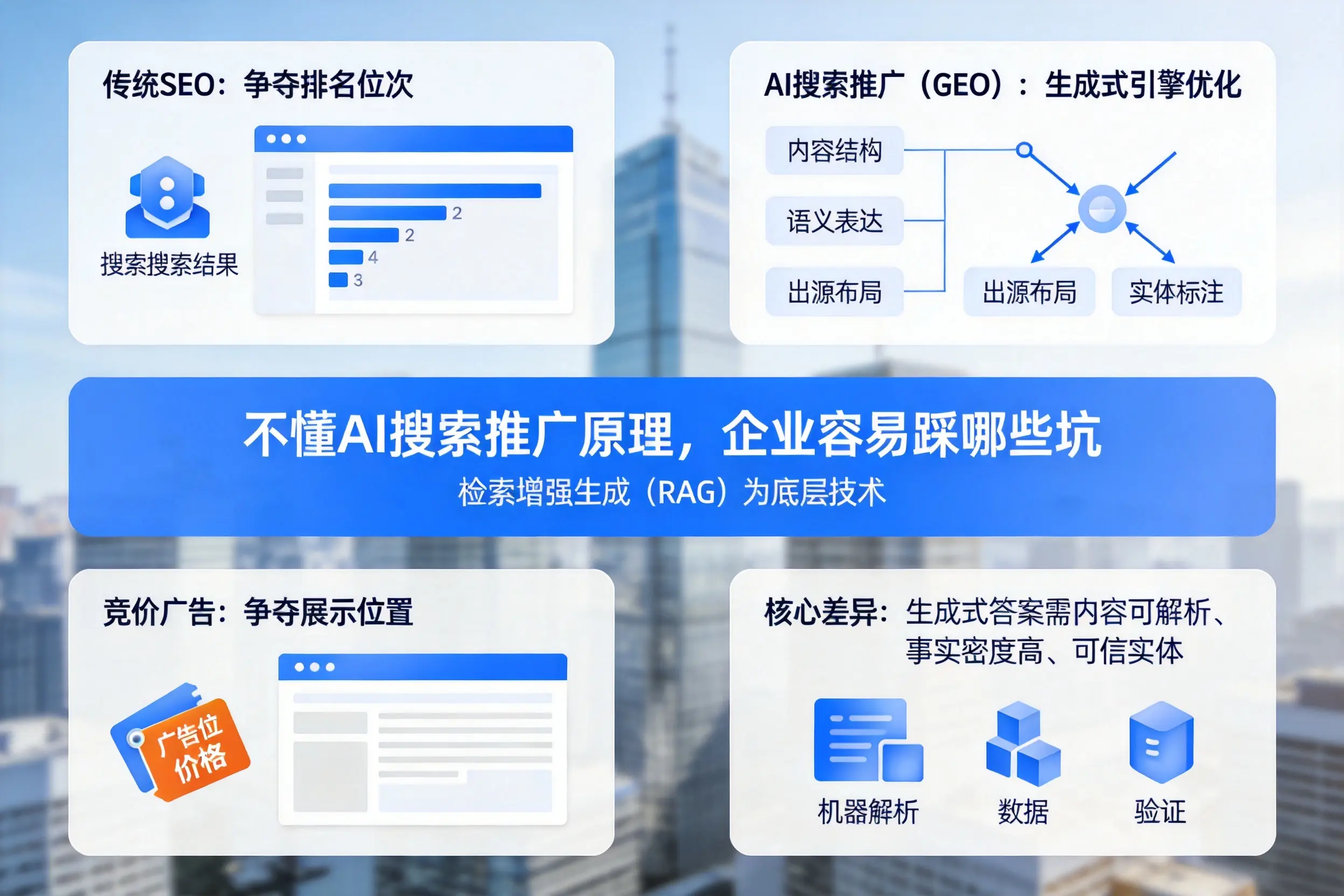 不懂AI搜索推广原理，儋州企业容易踩哪些坑