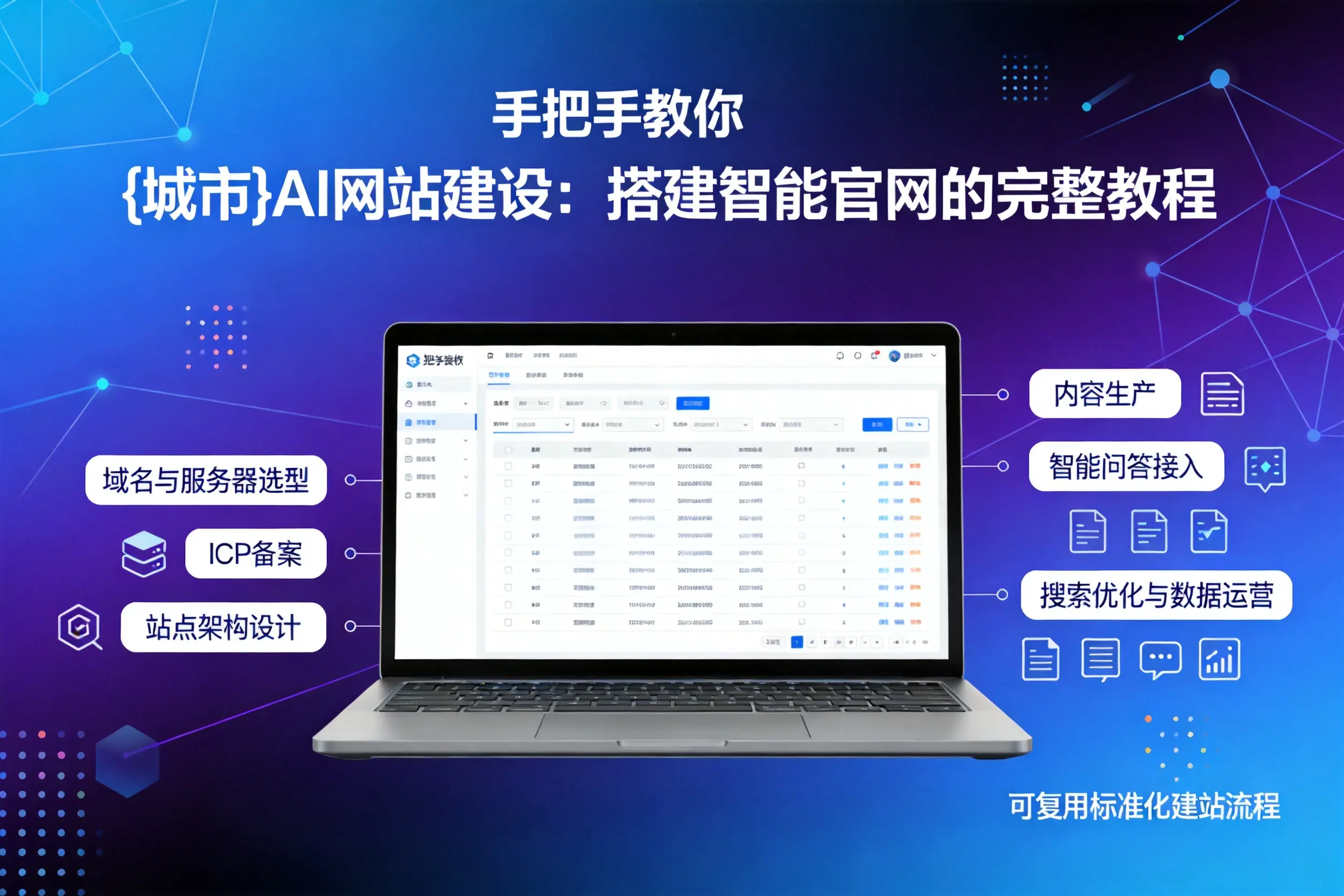 手把手教你儋州AI网站建设：搭建智能官网的完整教程