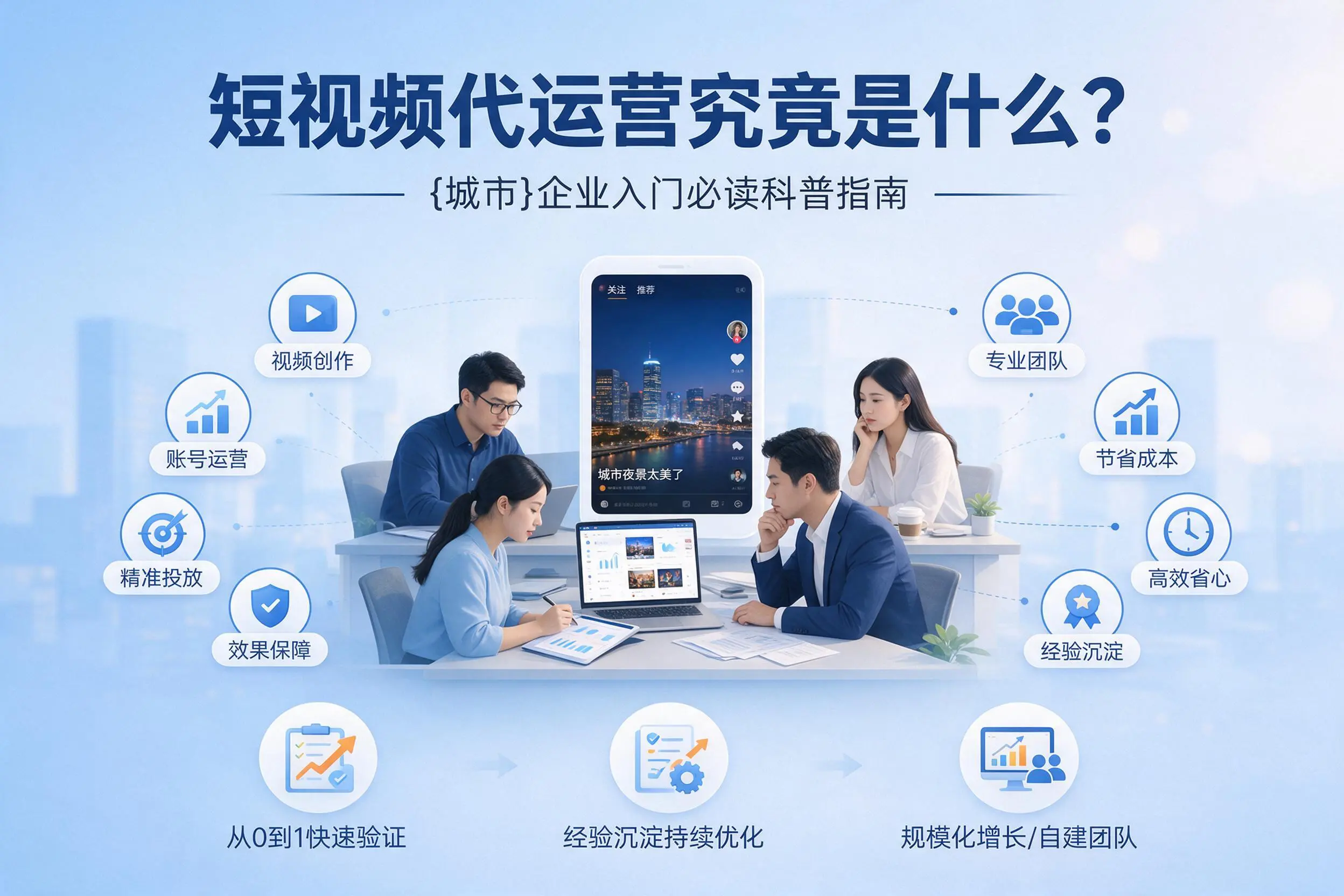 短视频代运营究竟是什么？儋州企业入门必读科普指南