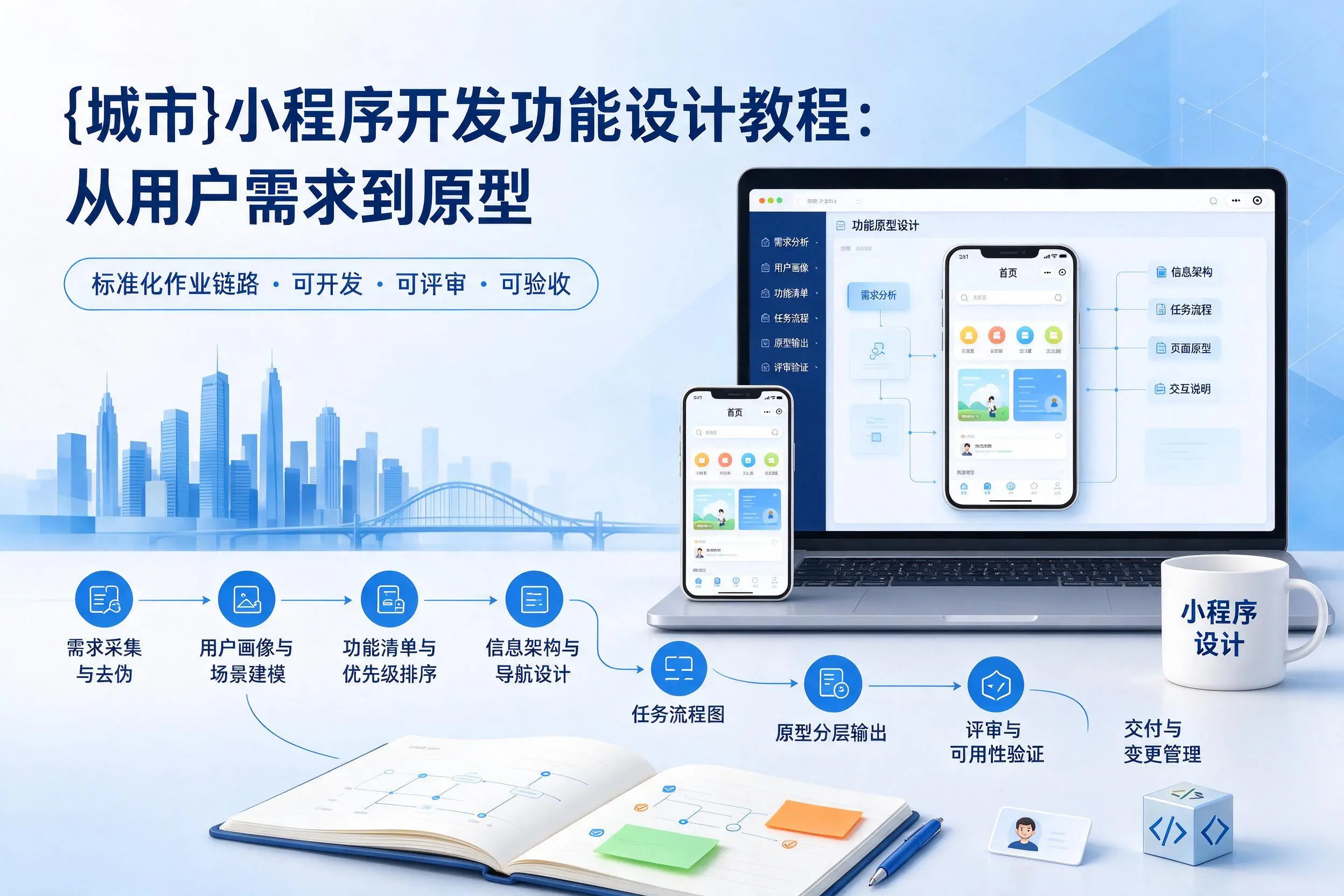 儋州小程序开发功能设计教程：从用户需求到原型