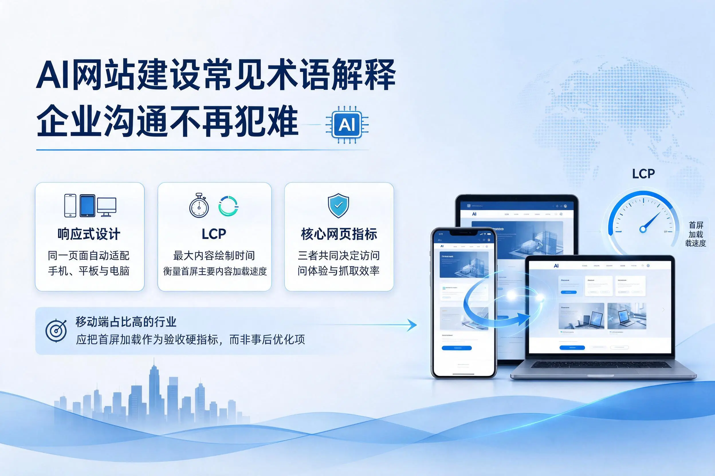 AI网站建设常见术语解释,儋州企业沟通不再犯难