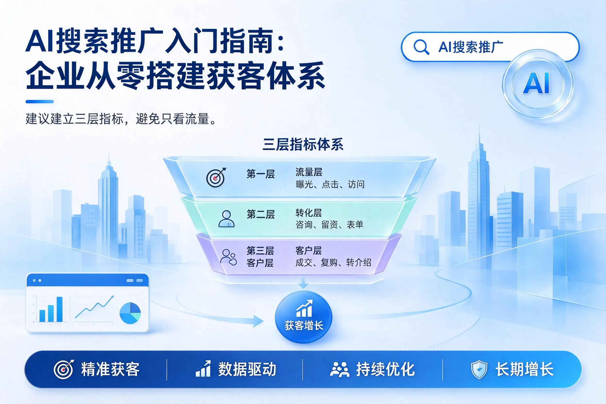 AI搜索推广入门指南：儋州企业从零搭建获客体系